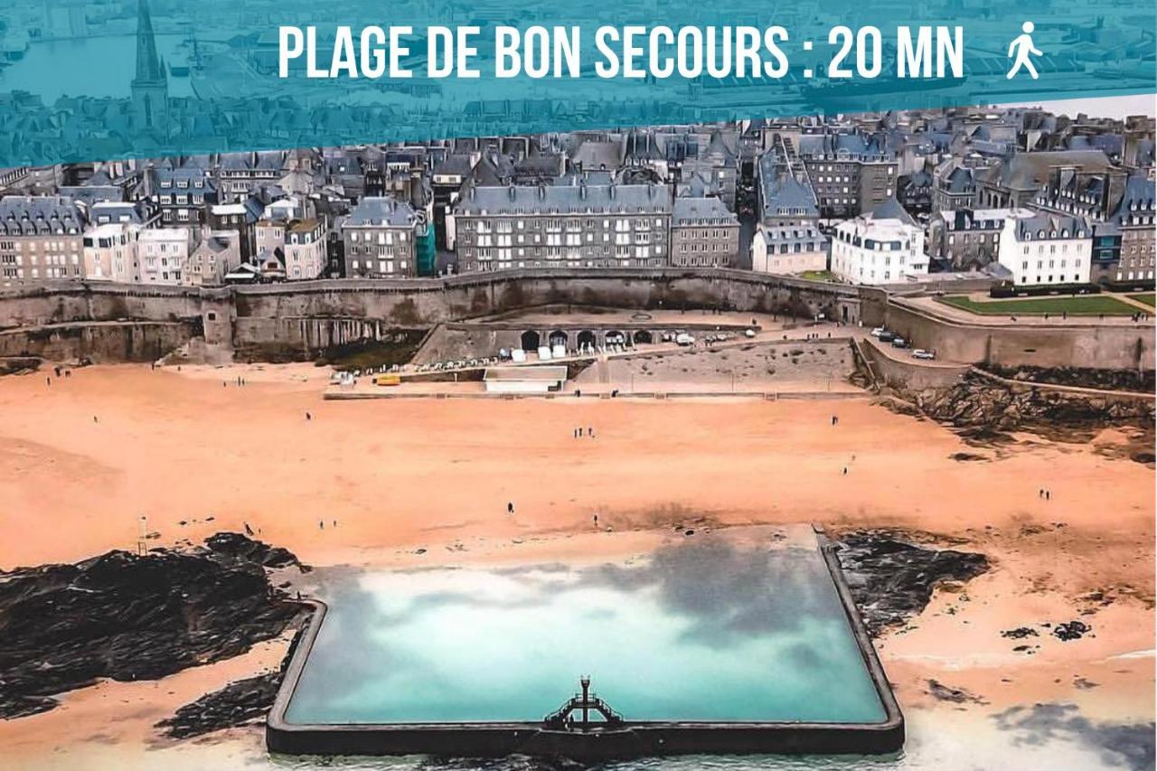 Saint-Malo With Love, Parking, Netflix, Wifi Eksteriør billede